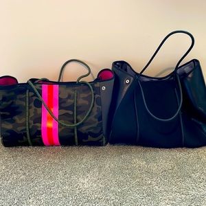 Greyson Show Off | Neoprene Tote - Black and Camo